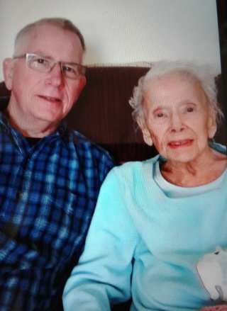 A big shout out to Ron for being there for mom over the past couple of years. Mom always said that she wanted to stay in her own home and Ron's daily visits made this possible.